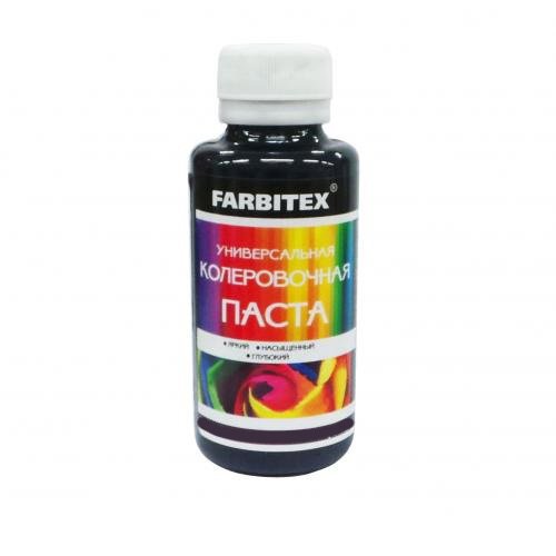 Колер "Farbitex" черный (100мл) купить в липецке