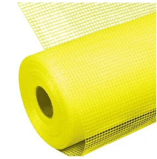 Сетка штукатурная 5ммх5мм (1м х 50м) фасадная (желтая) (пл. 145гр/м2) OSTON купить в липецке