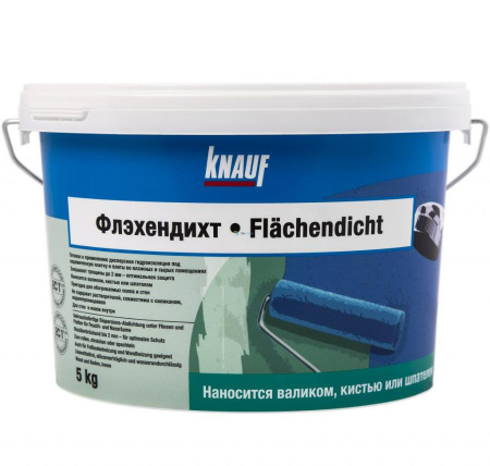 Гидроизоляция "Flaechendicht" (Knauf) 5кг. купить в липецке