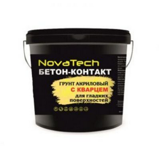 Грунтовка "Бетоноконтакт Novatech"  (3кг.) купить в липецке
