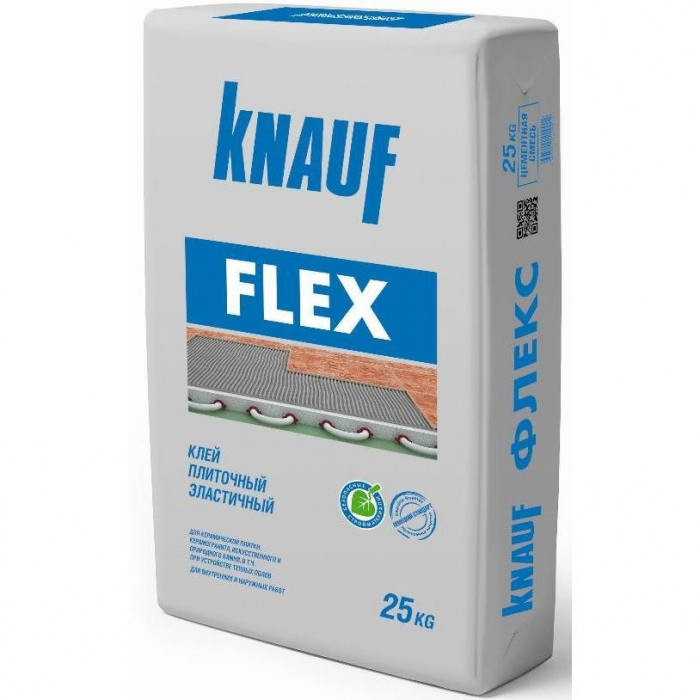 Клей для плитки "Флекс" (Knauf) 25кг. (уп 48шт) купить в липецке