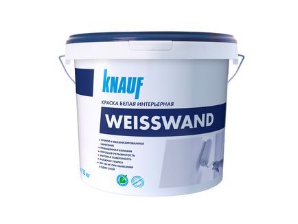 Краска в/д  "Вайсванд" моющаяся (Кnauf) 15 кг (уп.44шт) купить в липецке
