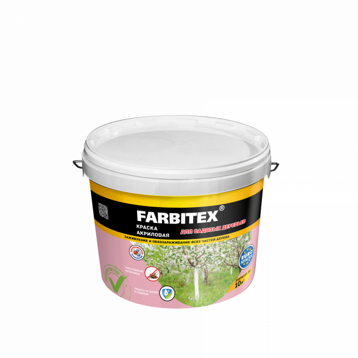 Краска д/деревьев Farbitex  1,2кг  купить в липецке