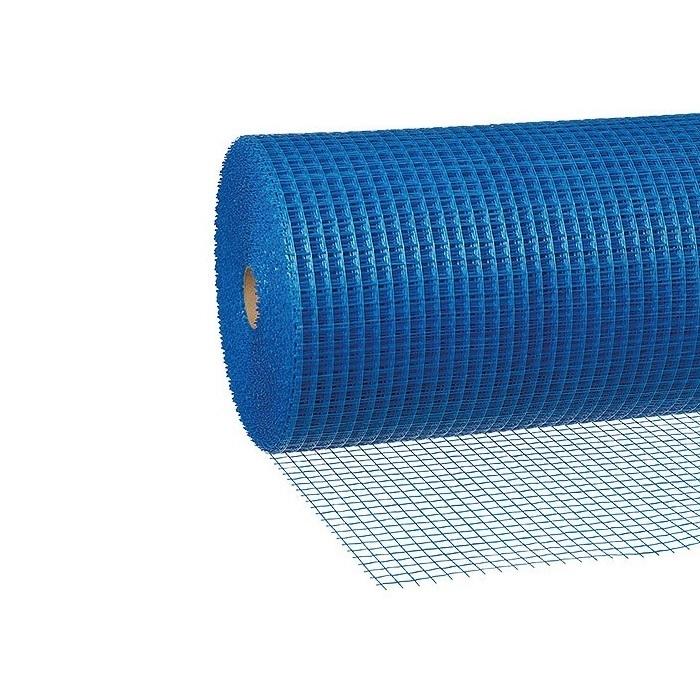 Сетка штукатурная 5ммх5мм (1м х 50м) фасадная (синяя) (пл. 160гр/м2) OSTON купить в липецке